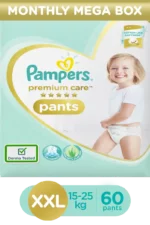 Pampers Premium Care Diaper Pants XXL, 60 Count - Image 8